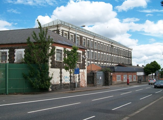 The former Brookfield Linen Mill,... © Eric Jones :: Geograph Ireland