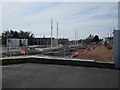 Construction progress on the site of the former The Elizabethan pub, Berwick-upon-Tweed