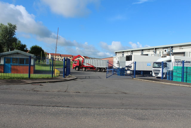 Dunbia Factory Drongan © Billy Mccrorie Cc By Sa20 Geograph