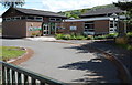 North side of Llangynidr Primary School