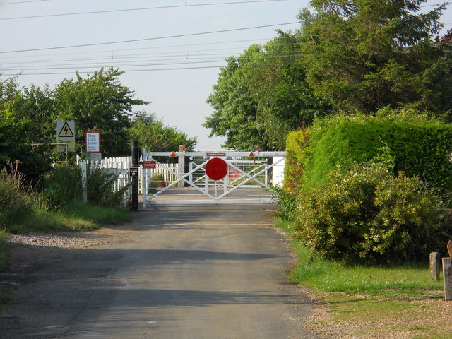 Woodcroft Crossing near Helpston