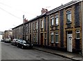 Patterned brick houses in Alma Place, Sebastopol, Pontypool