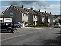 ST2997 : Zigzag row of houses in  Berkeley Crescent, Sebastopol, Pontypool by Jaggery