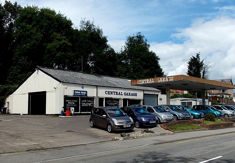 Central Garage, Sebastopol, Pontypool © Jaggery Geograph Britain and Ireland