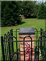 Memorial stone to the victims of the 1941 Blitz at the Shankill Graveyard