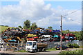 Scrap Yard south of Carrutherstown