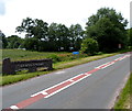 Three Llangynidr name signs