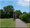 Path at Rushey Fields Recreation Ground