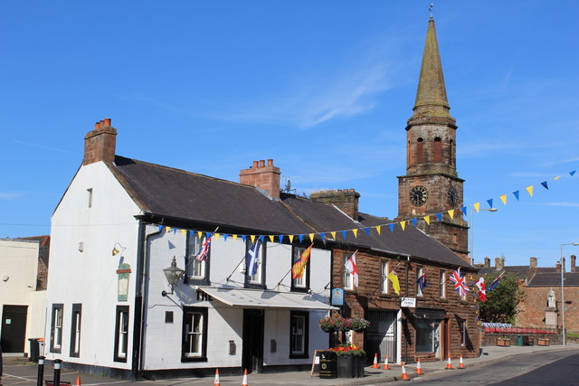 The Commercial Inn & Annan Old Parish Church