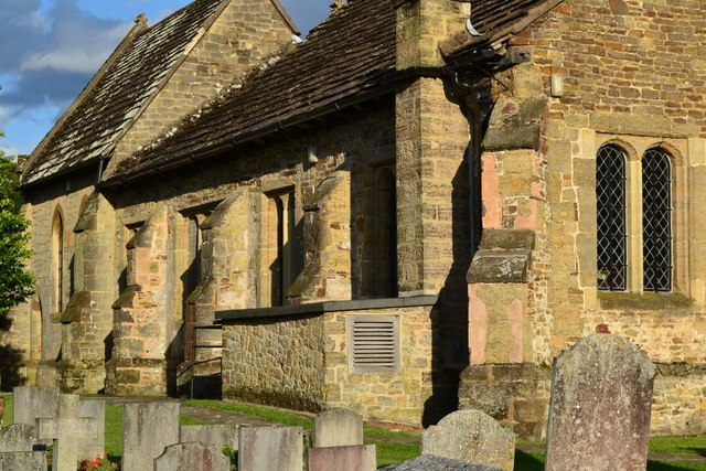 Church wall and gravestones, St Mary's Church, Billingshurst
