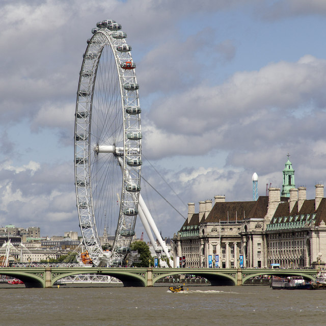 The London Eye from Lambeth Bridge © David P Howard :: Geograph Britain ...