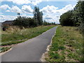 Footpath and cycleway south of Churchwood, Pontypool