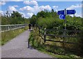 Footpath near Staveley