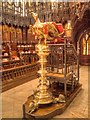 SK9771 : Eagle Lectern, Lincoln Cathedral by David Dixon