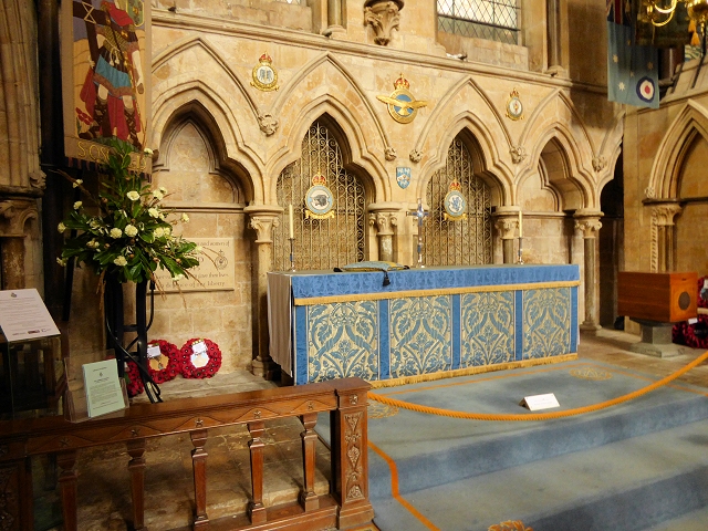 St Michael's (Airmen's) Chapel at Lincoln Cathedral