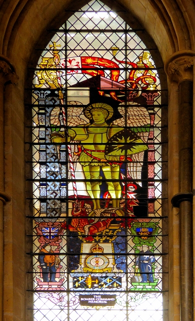 Bomber Command Memorial Window, St Michael's Chapel