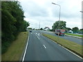 Sign for Heliport on the A57