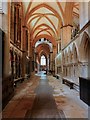 SK9771 : Lincoln Cathedral, North Aisle by David Dixon