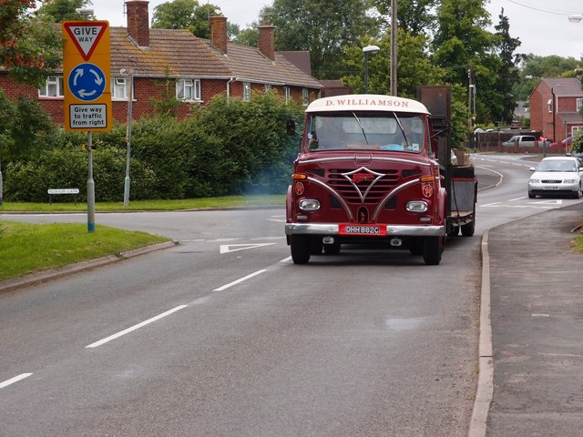 Foden Lorry on the way to the Heritage Motor Museum