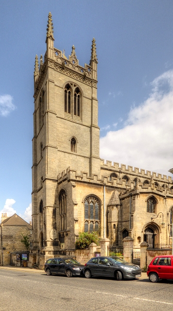 The Church of Church of St Martin Without, Stamford Baron