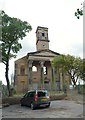 TQ9175 : The Shell of the Garrison Church Blue Town Sheerness by Peter Skynner