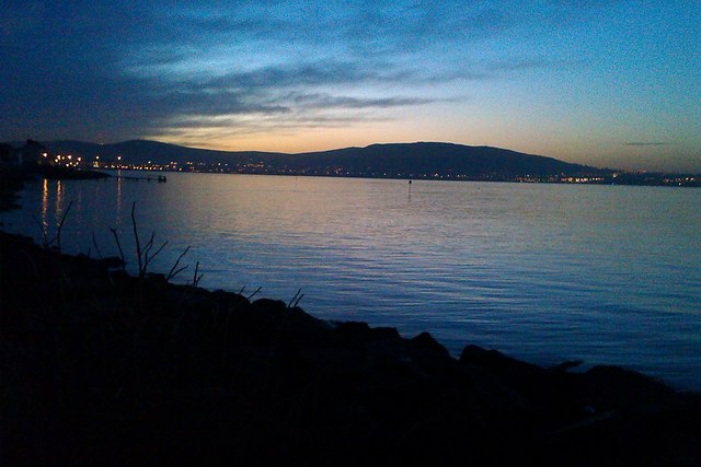 Belfast hills from Holywood