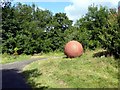 Brick ball in Holmebrooke Valley Park