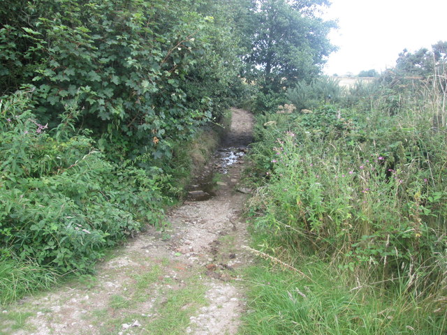 Ford on the byway to Brook Bottom