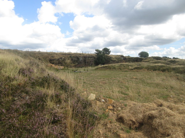 Disused quarry on Ludworth Moor