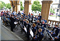 On the Town Hall steps