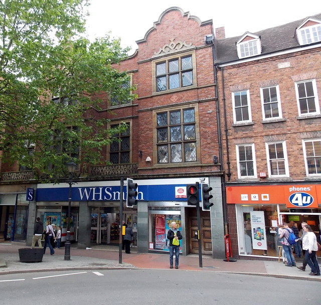 WHSmith and post office, Shrewsbury