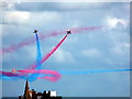 TV6198 : Red Arrows over Eastbourne by PAUL FARMER