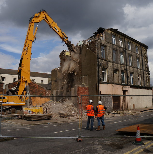 Demolition of  Hull's Wholesale Fruit Market Area