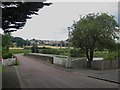 Looking across the Duchess Bridge across the River Aln