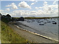 The beach at Rock, near to high tide