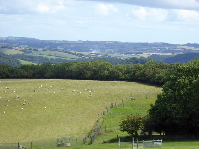 Looking east from Pennywell Farm