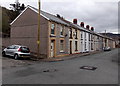 Long row of houses, Treharne Street, Cwmparc