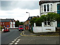 Looking downhill on Leopold Road