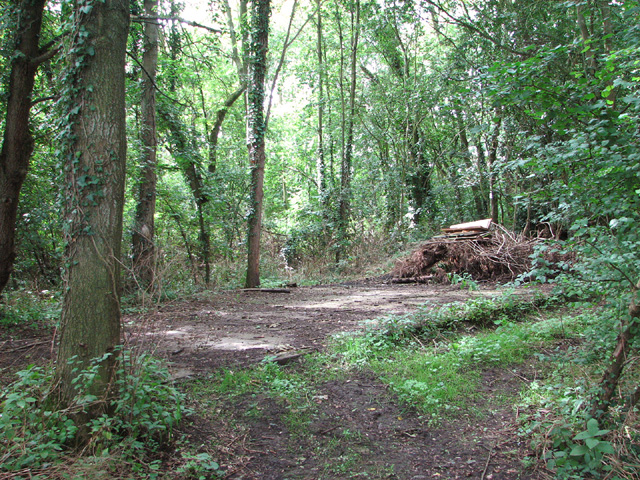Remains of WW2 RAF campsite