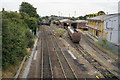 Train lines from Headlands Lane, Knottingley