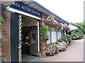 Flowers outside North Acton station