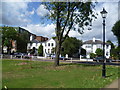 Houses next to Haven Green