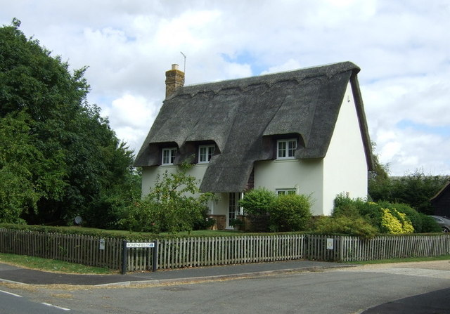 Thatched cottage, Abbots Ripton