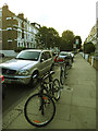 Cycle parking on Sinclair Road