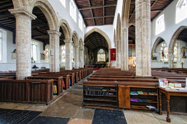Interior of the Church of St Peter & St Paul, Wisbech