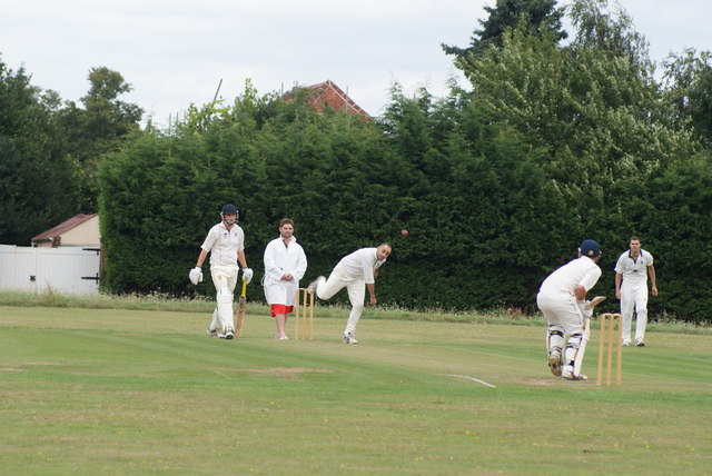 View of a cricket match in Matching Green #2