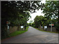 TQ4644 : Hever station approach by Malc McDonald