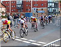 SK5803 : Leicester Castle Classic cycle race by Mat Fascione