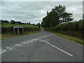 Road junction at Allt-fechan