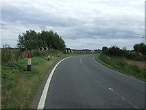 TL2787 : Sharp bend in St Mary's Road (B1040) by JThomas